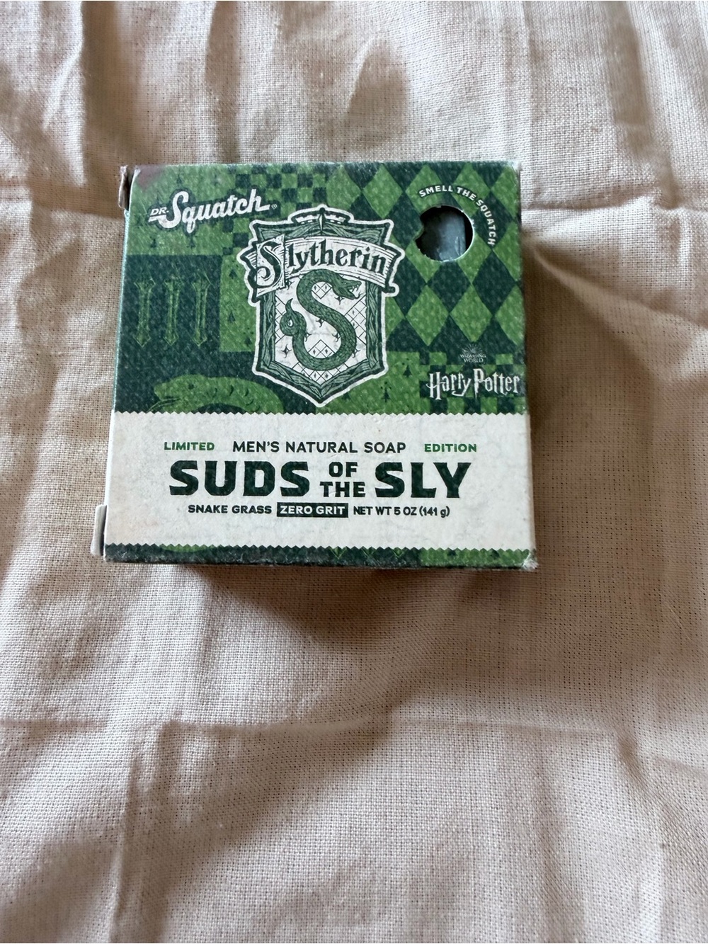 Dr. Squatch Harry Potter Soap - Suds of the Sly (Slytherin) Limited Edition NIB